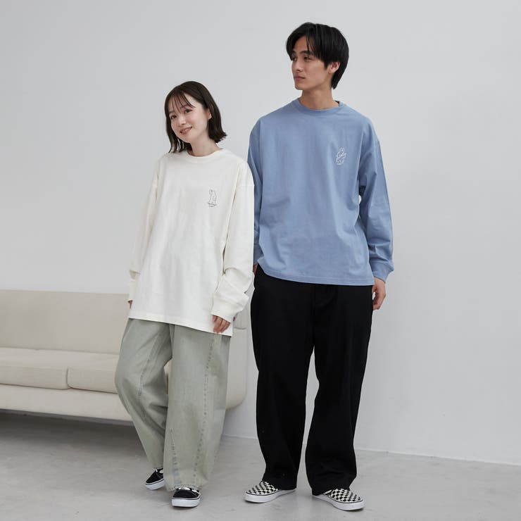 RYO KANEYASU × コーエン アニマルプリントロングスリーブTシャツ | coen【men】 | 詳細画像5 