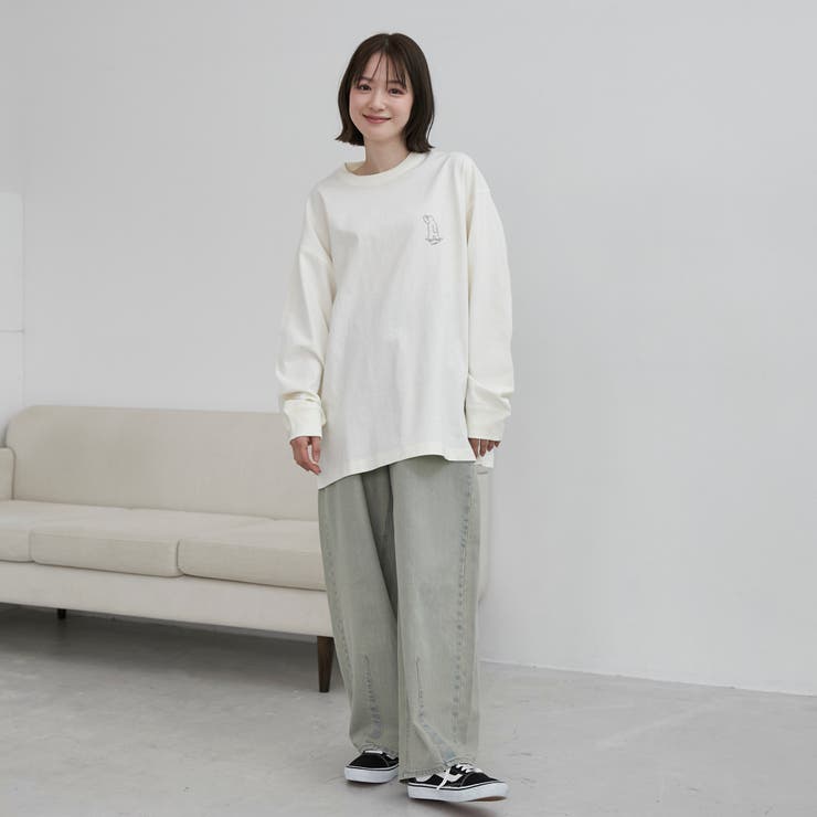 RYO KANEYASU × コーエン アニマルプリントロングスリーブTシャツ | coen【men】 | 詳細画像8 