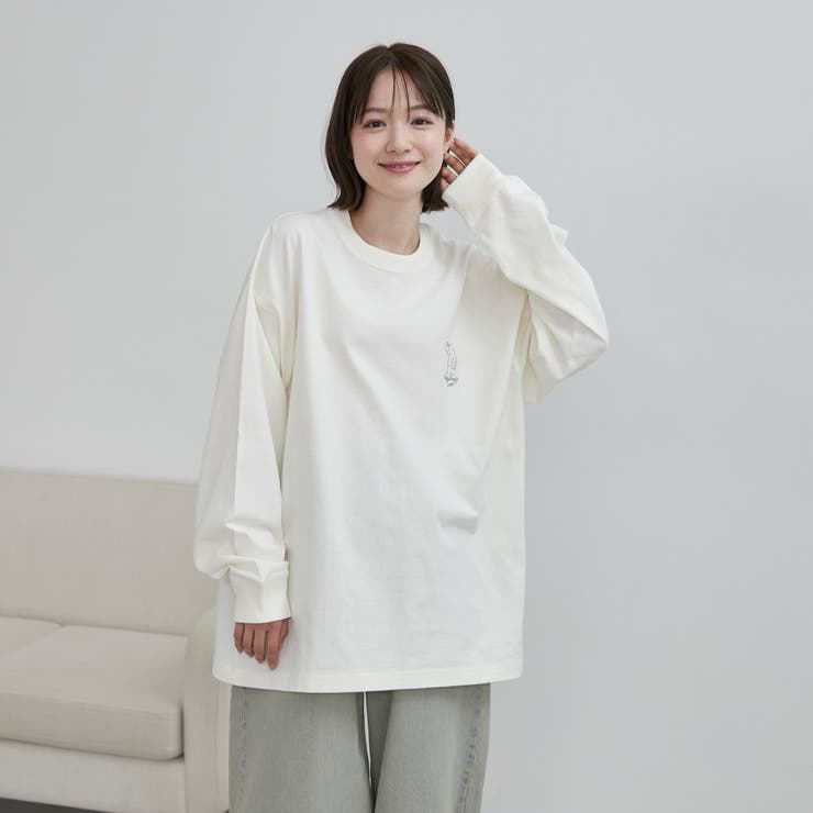 RYO KANEYASU × コーエン アニマルプリントロングスリーブTシャツ | coen【men】 | 詳細画像9 