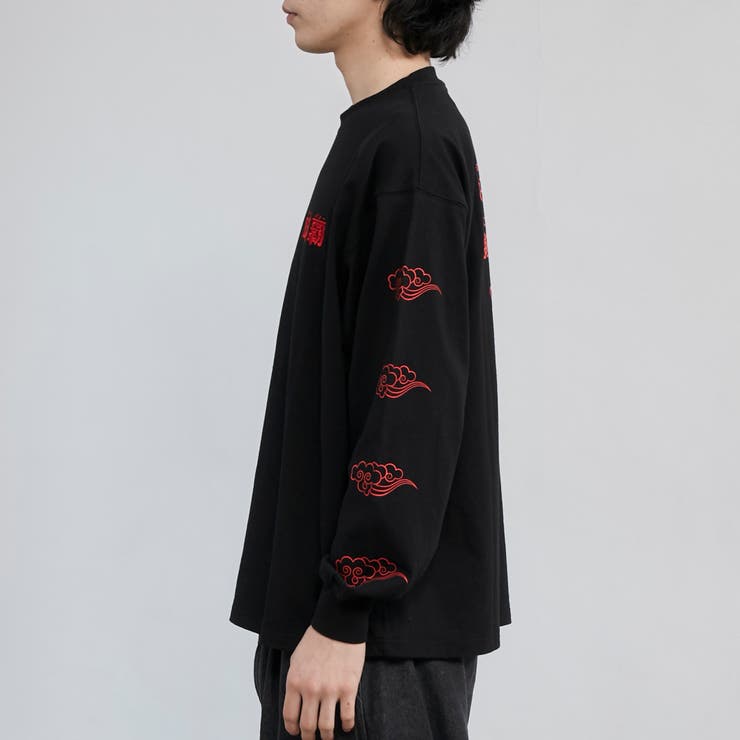 【味覇/ウェイパァー】プリントロングスリーブTシャツ | coen【men】 | 詳細画像16 