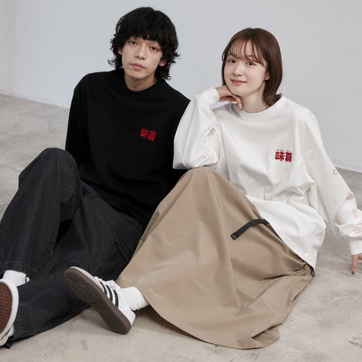 【味覇/ウェイパァー】プリントロングスリーブTシャツ | coen【men】 | 詳細画像2 