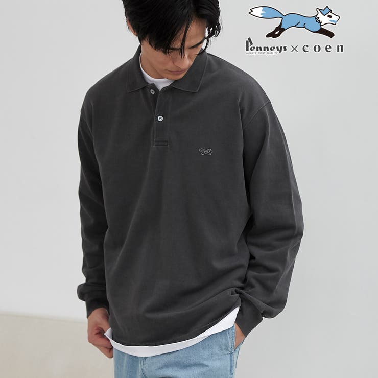 Penneys（ぺニーズ）別注ピグメントポロシャツ | coen【men】 | 詳細画像1 