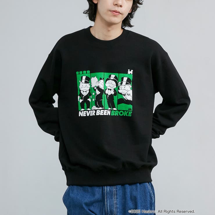 ROCK STANLEY別注モノポリークルーネックスウェット | coen【men】 | 詳細画像2 