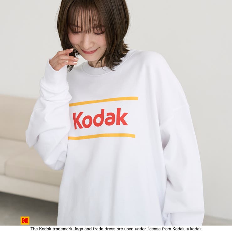 【Kodak/コダック】フロントロゴスウェット | coen【men】 | 詳細画像1 