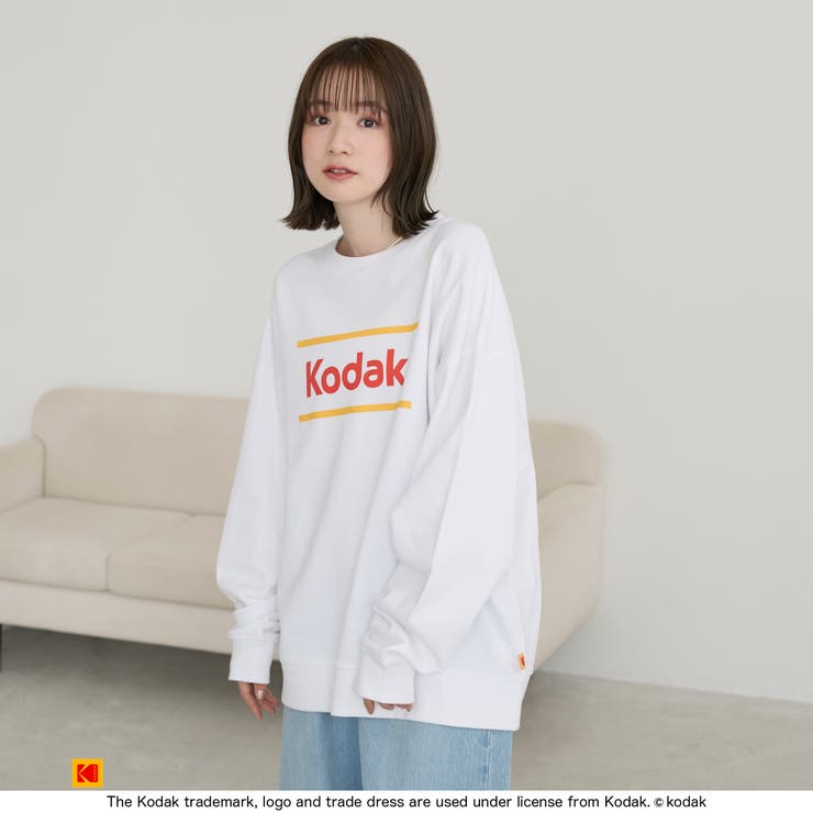 【Kodak/コダック】フロントロゴスウェット | coen【men】 | 詳細画像4 