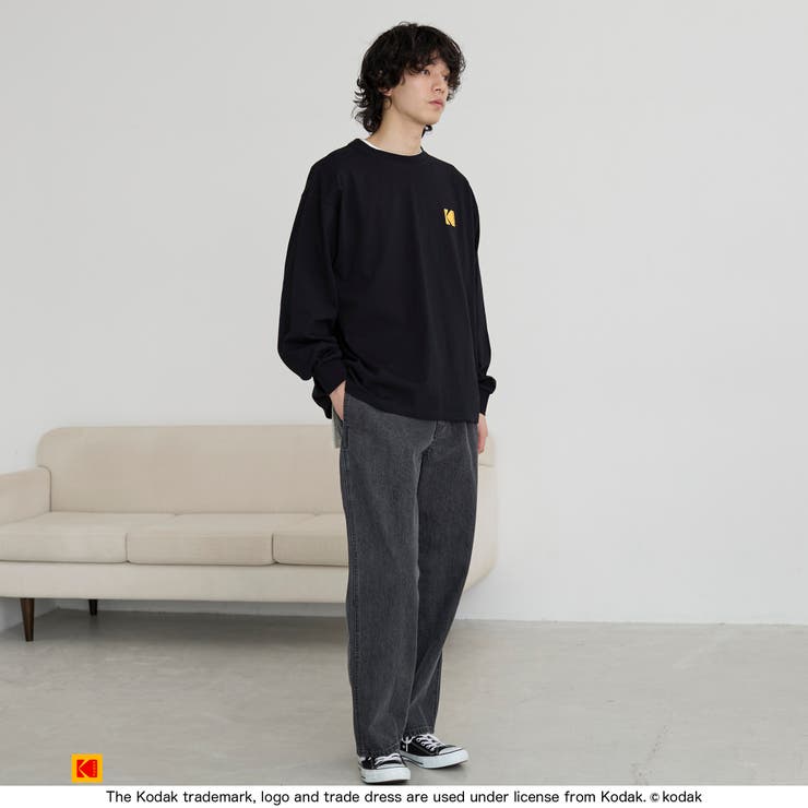 【Kodak/コダック】ロゴアイコンプリントロングTシャツ | coen【men】 | 詳細画像16 