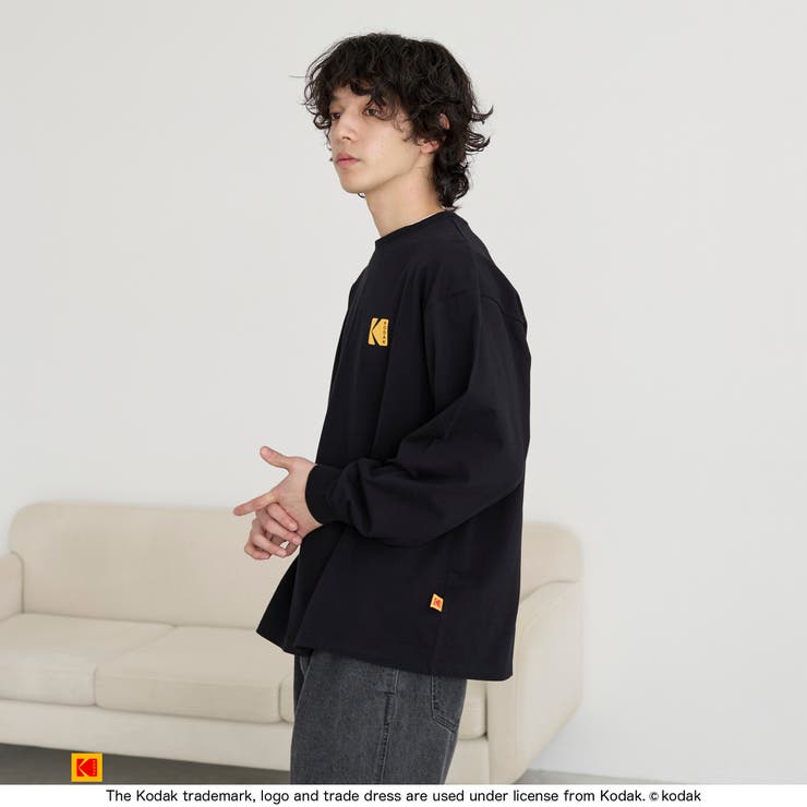 【Kodak/コダック】ロゴアイコンプリントロングTシャツ | coen【men】 | 詳細画像17 