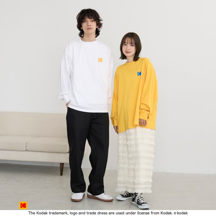 【Kodak/コダック】ロゴアイコンプリントロングTシャツ | coen【men】 | 詳細画像2 