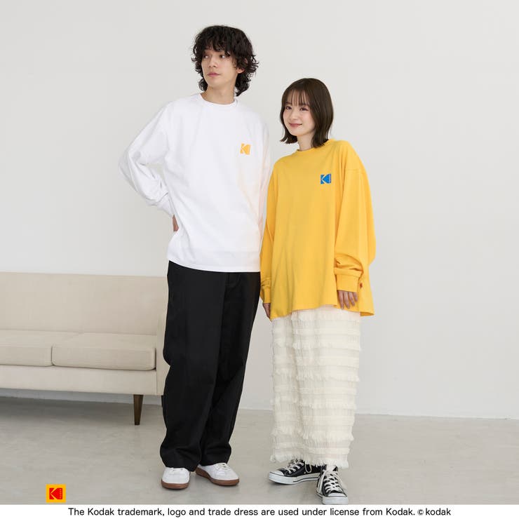 【Kodak/コダック】ロゴアイコンプリントロングTシャツ | coen【men】 | 詳細画像3 