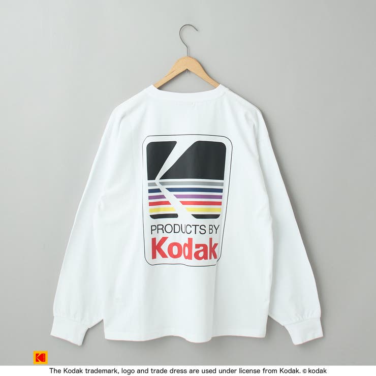 【Kodak/コダック】ロゴアイコンプリントロングTシャツ | coen【men】 | 詳細画像26 