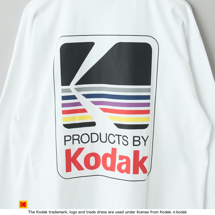 【Kodak/コダック】ロゴアイコンプリントロングTシャツ | coen【men】 | 詳細画像31 