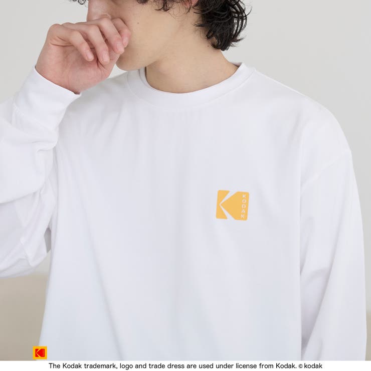【Kodak/コダック】ロゴアイコンプリントロングTシャツ | coen【men】 | 詳細画像4 