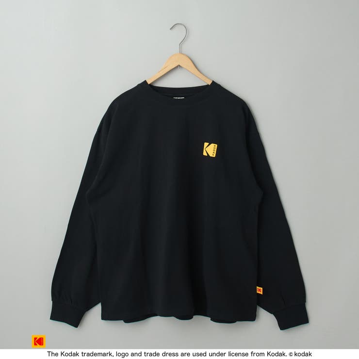 Kodak/コダック】ロゴアイコンプリントロングTシャツ[品番