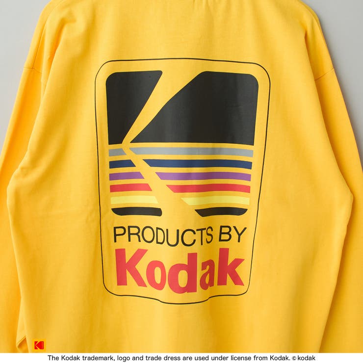 【Kodak/コダック】ロゴアイコンプリントロングTシャツ | coen【men】 | 詳細画像40 