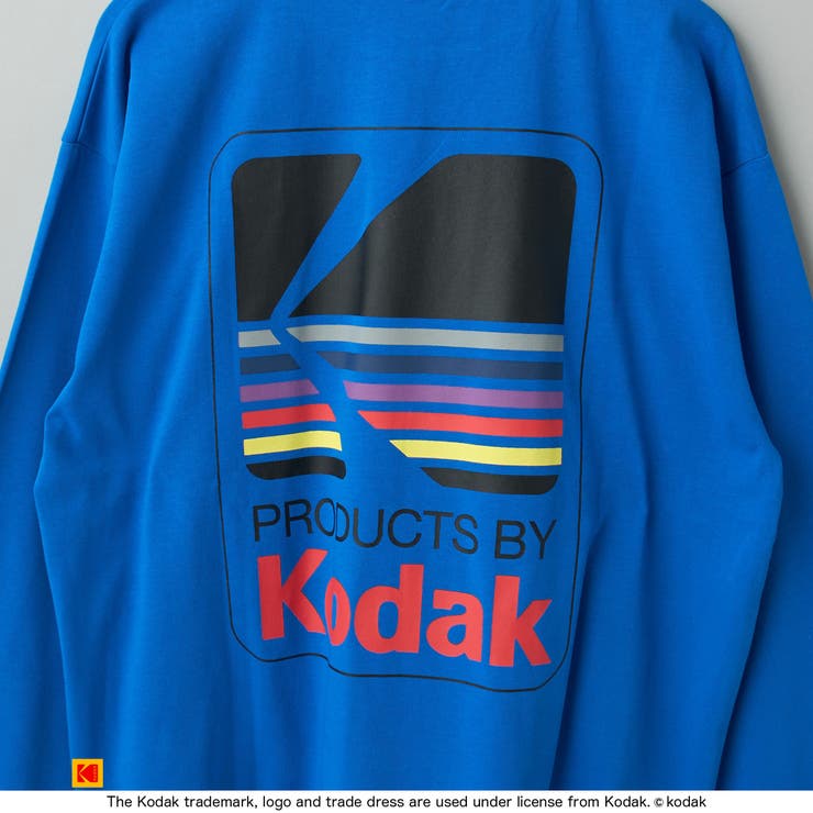 【Kodak/コダック】ロゴアイコンプリントロングTシャツ | coen【men】 | 詳細画像43 