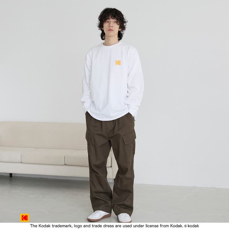 【Kodak/コダック】ロゴアイコンプリントロングTシャツ | coen【men】 | 詳細画像6 