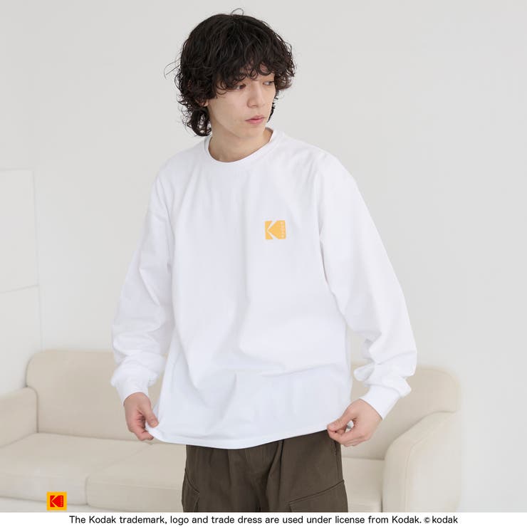 【Kodak/コダック】ロゴアイコンプリントロングTシャツ | coen【men】 | 詳細画像9 