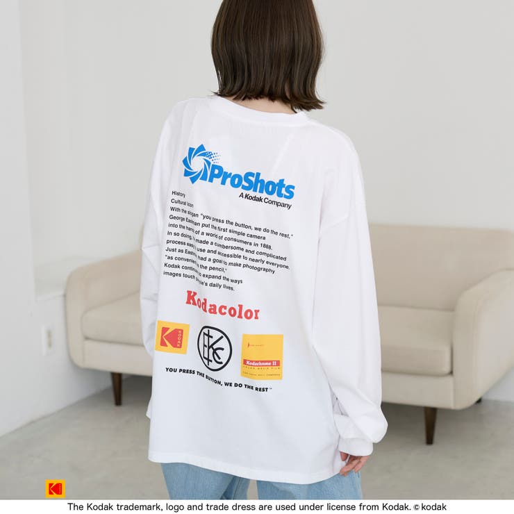 【Kodak/コダック】カメラグラフィックプリントTシャツ | coen【men】 | 詳細画像2 