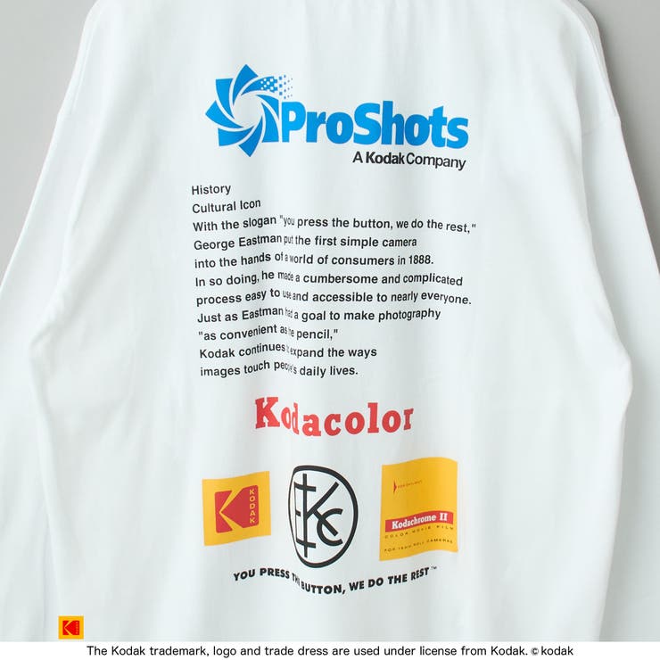 【Kodak/コダック】カメラグラフィックプリントTシャツ | coen【men】 | 詳細画像23 