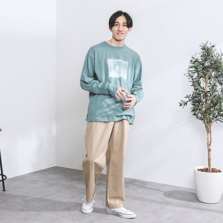 アートプリントロングスリーブTシャツ[品番：COEW0003659]｜coen【men】（コーエン ）のメンズファッション通販｜SHOPLIST（ショップリスト）