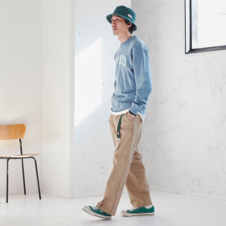 CVC裏毛ツイルワッペンカレッジスウェット | coen【men】 | 詳細画像7 