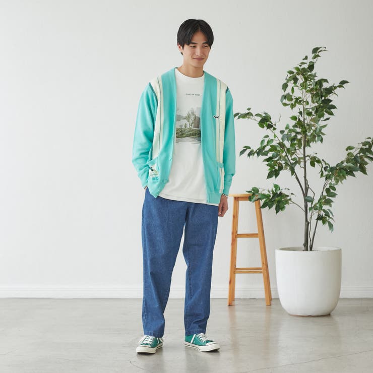 フォトプリントロングスリーブTシャツ[品番：COEW0004082]｜coen【men