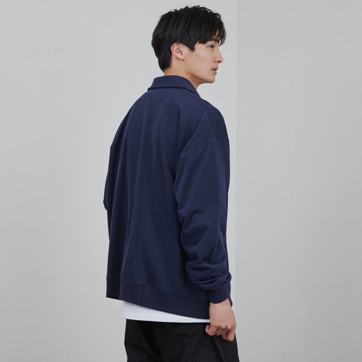 ビッグシルエットハーフジッププルオーバー[品番：COEW0004670