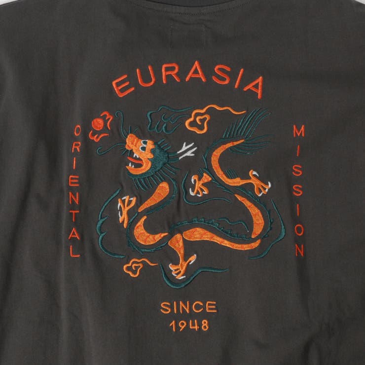 ビッグシルエットスーベニア刺繍天竺ロングスリーブTシャツ | coen【men】 | 詳細画像32 