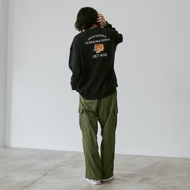 ビッグシルエットスーベニア刺繍裏毛スウェット | coen【men】 | 詳細画像18 