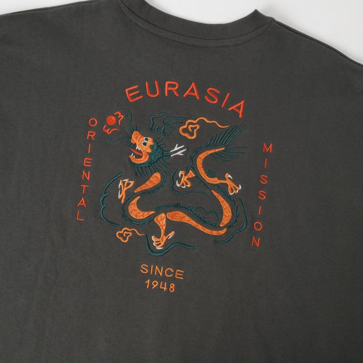 ビッグシルエットスーベニア刺繍裏毛スウェット | coen【men】 | 詳細画像36 