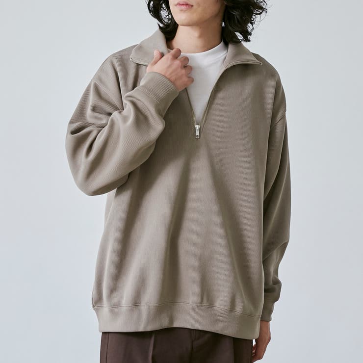 BUTCHER PRODUCTS ハーフジップスウェット 36