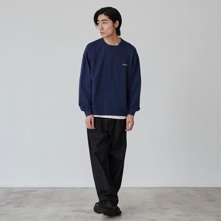WEB限定】コーエンロゴ裏毛スウェット[品番：COEW0005081]｜coen【men