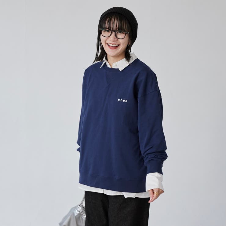 【WEB限定】コーエンロゴ裏毛スウェット | coen【men】 | 詳細画像13 