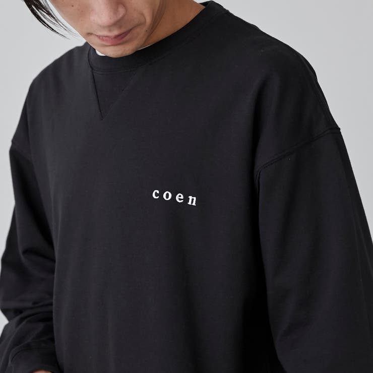 【WEB限定】コーエンロゴ裏毛スウェット | coen【men】 | 詳細画像2 