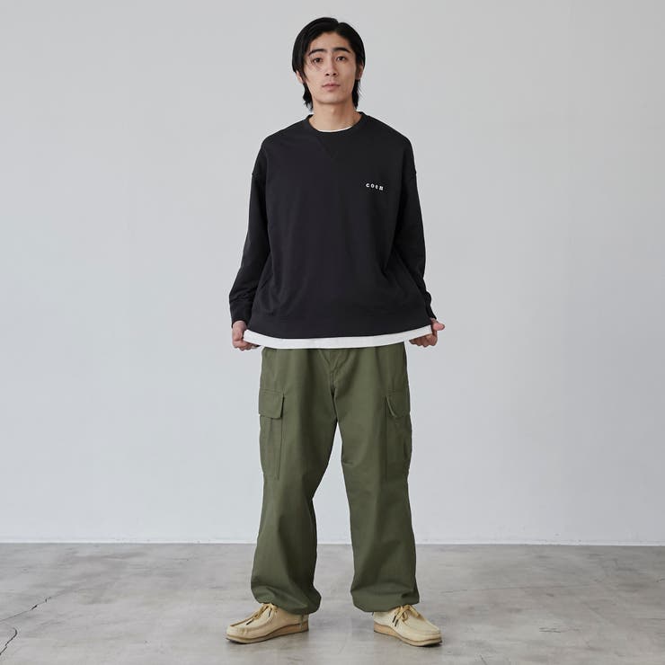 【WEB限定】コーエンロゴ裏毛スウェット | coen【men】 | 詳細画像4 