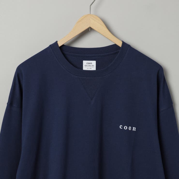 【WEB限定】コーエンロゴ裏毛スウェット | coen【men】 | 詳細画像30 