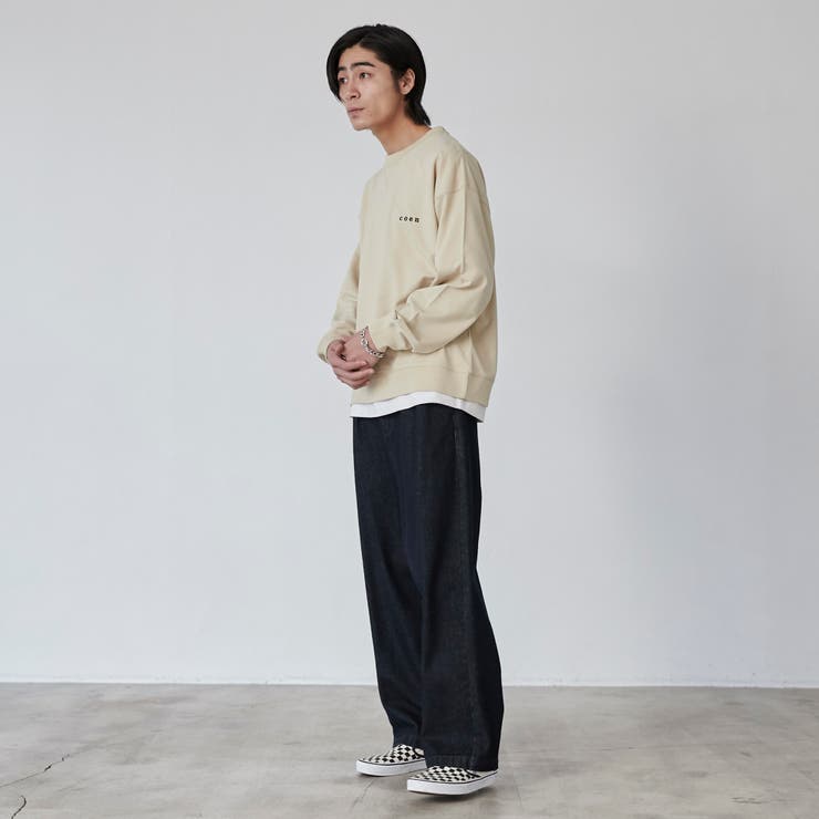 【WEB限定】コーエンロゴ裏毛スウェット | coen【men】 | 詳細画像7 