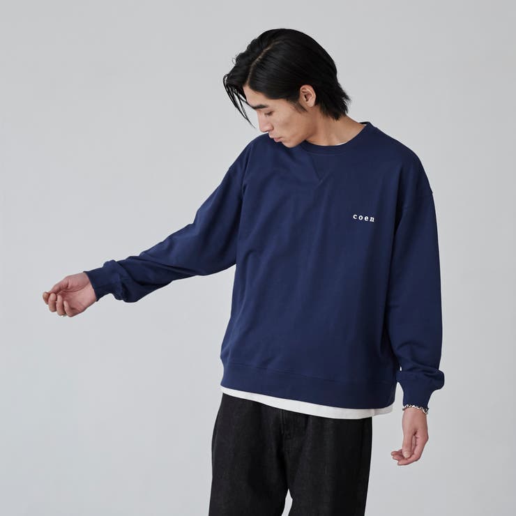 【WEB限定】コーエンロゴ裏毛スウェット | coen【men】 | 詳細画像9 