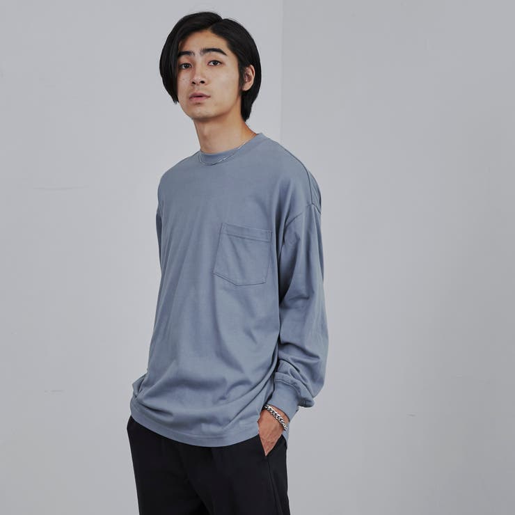 プレーティング天竺ルーズロングスリーブTシャツ | coen【men】 | 詳細画像13 