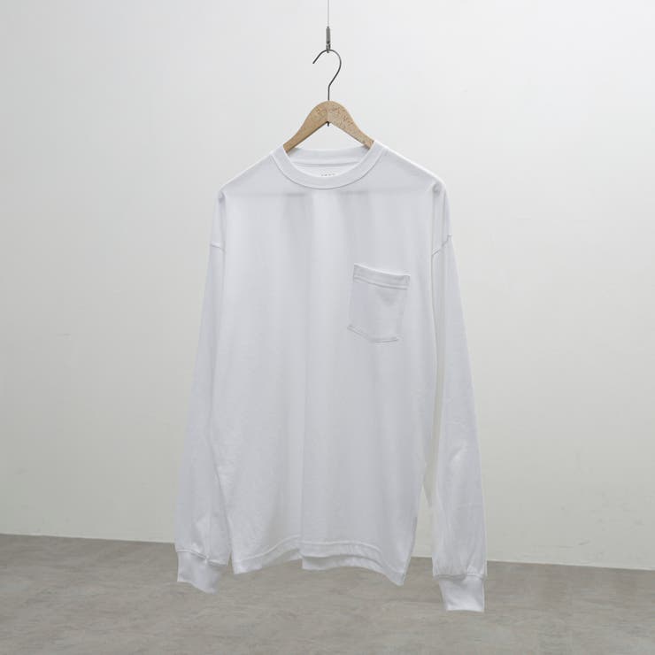 プレーティング天竺ルーズロングスリーブTシャツ | coen【men】 | 詳細画像25 