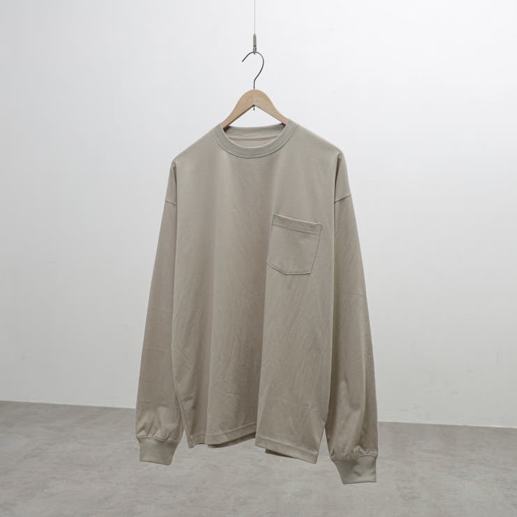 プレーティング天竺ルーズロングスリーブTシャツ | coen【men】 | 詳細画像26 