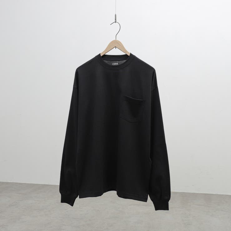 プレーティング天竺ルーズロングスリーブTシャツ | coen【men】 | 詳細画像27 