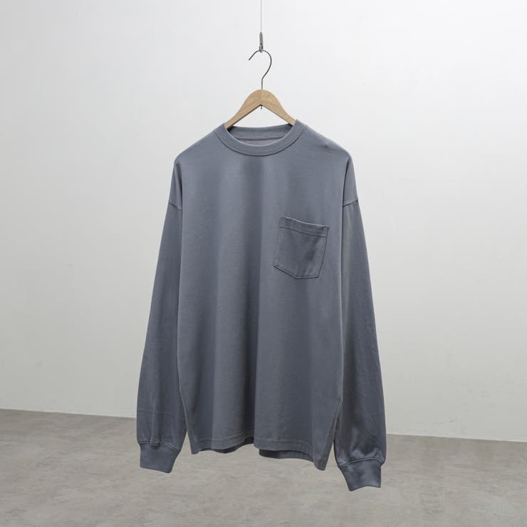 プレーティング天竺ルーズロングスリーブTシャツ | coen【men】 | 詳細画像28 