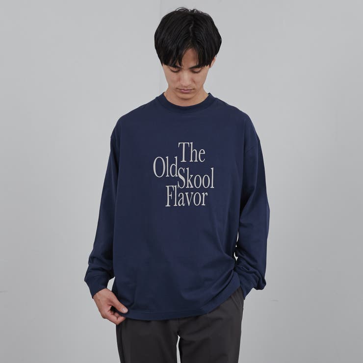 ロゴプリント入りルーズ天竺ロングスリーブTシャツ | coen【men】 | 詳細画像12 