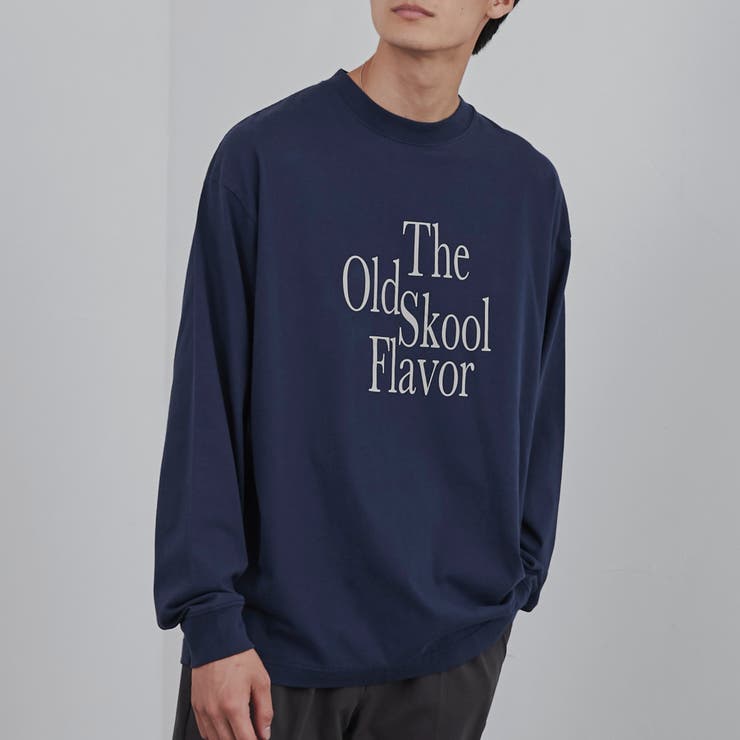 ロゴプリント入りルーズ天竺ロングスリーブTシャツ | coen【men】 | 詳細画像6 