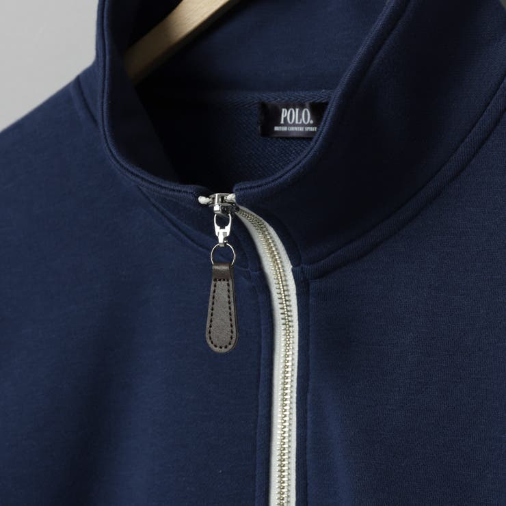 【後払い手数料無料】 POLO BCS別注スタンドハーフジップスウェットプルオーバー[品番 ジャケット・アウター