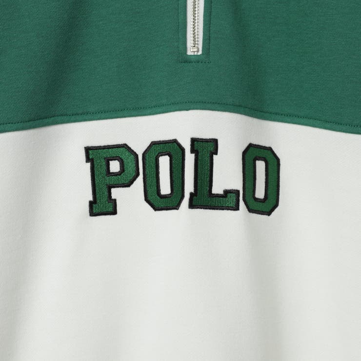 POLO BCS別注スタンドハーフジップスウェットプルオーバー[品番