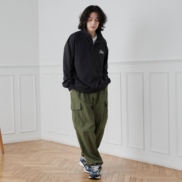 POLO BCS別注スタンドハーフスナップスウェットプルオーバー | coen【men】 | 詳細画像12