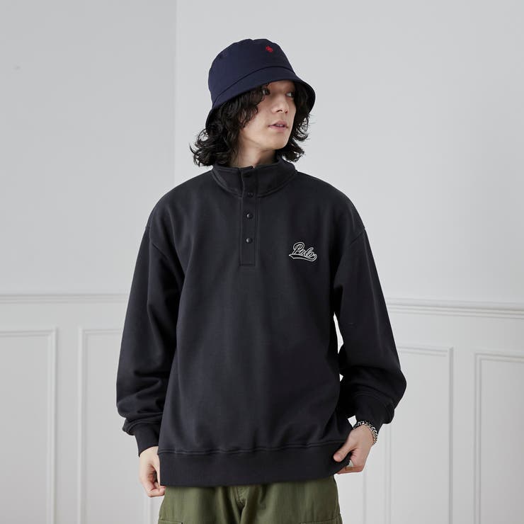 POLO BCS別注スタンドハーフスナップスウェットプルオーバー | coen【men】 | 詳細画像15