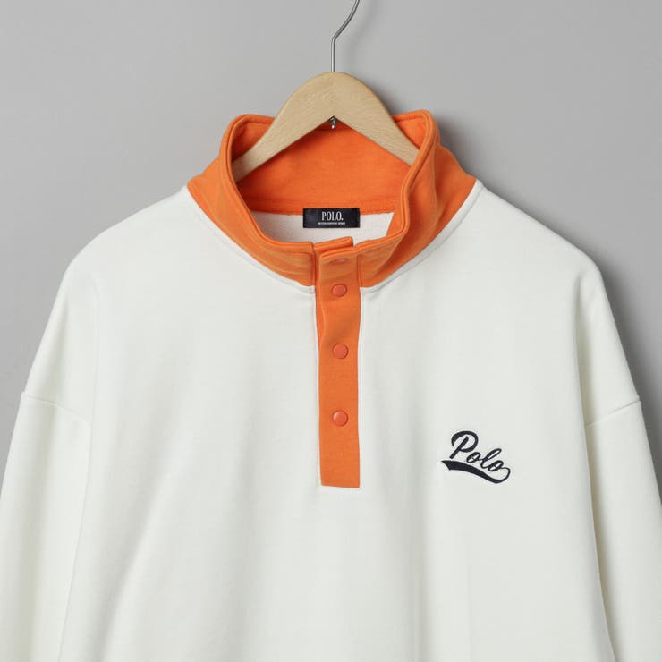 POLO BCS別注スタンドハーフスナップスウェットプルオーバー | coen【men】 | 詳細画像22